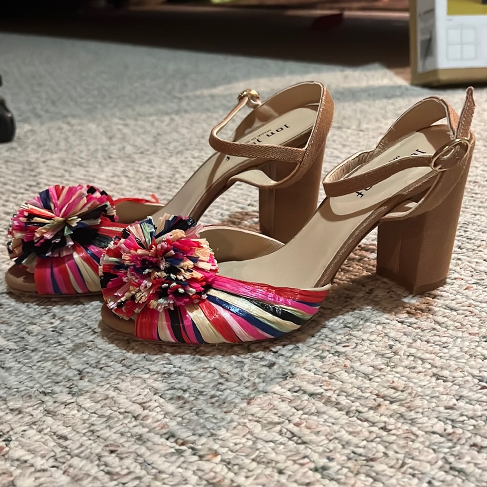 Jon Josef pompom shoes size 6.5 - Picture 2 of 8